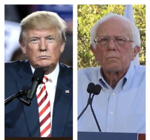 Trump vs Bernie on the Issues.